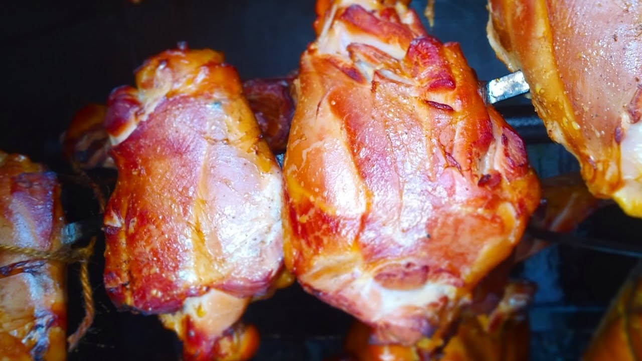 Копчение козы