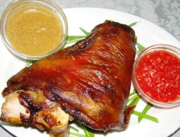 Копчение свинины